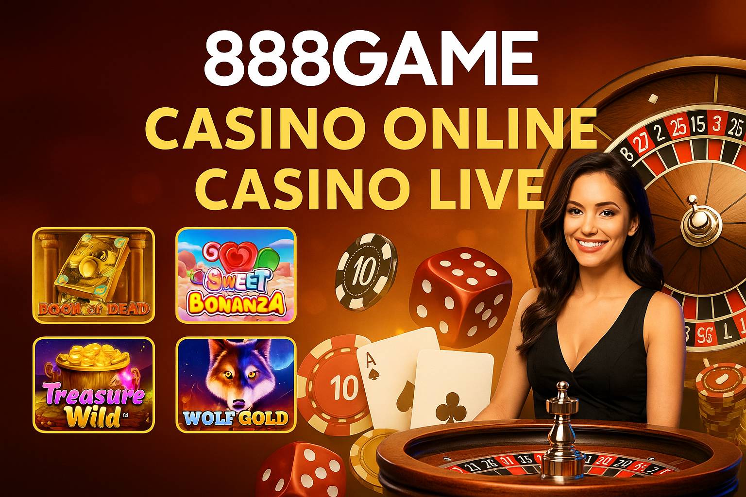 O 888GAME Live Casino lança promoções regularmente