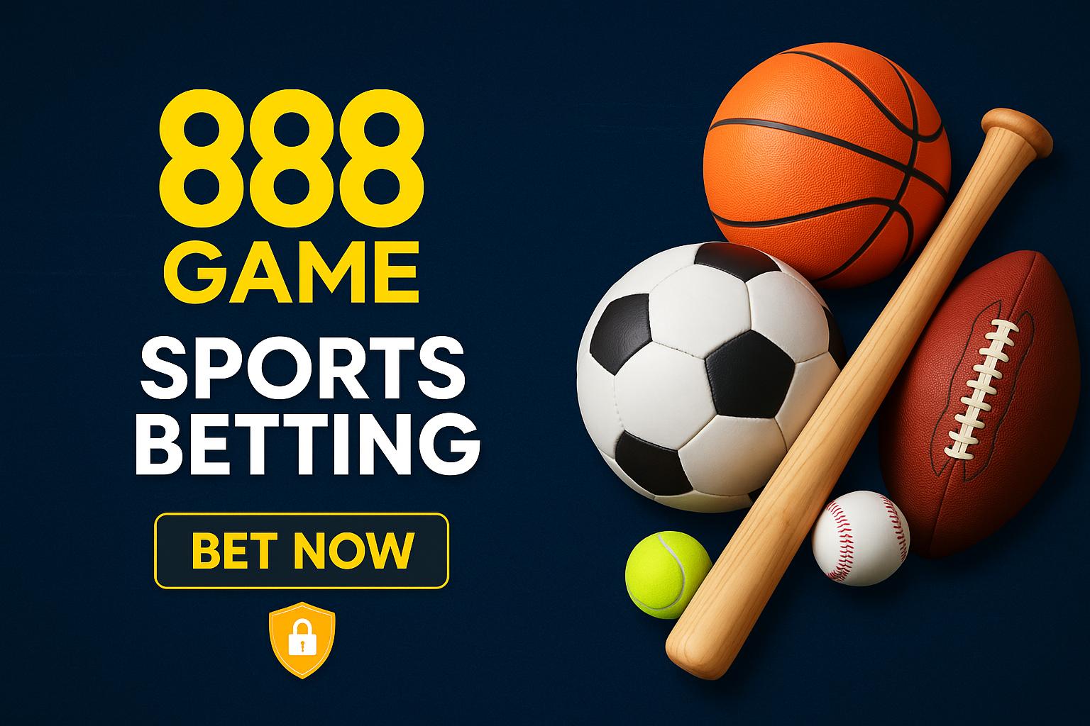 Apostas esportivas no cassino online 888GAME